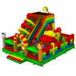 Коммерческий надувной батут «Мульти-сафари-утка» 7*6,5*5 м