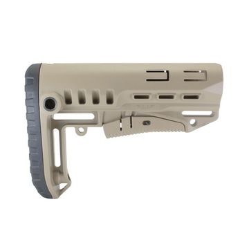 Телескопический приклад TBS Compact, DLG Tactical (Черный / Com-Spec)