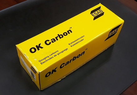 Электроды угольные DC 6,35x305 OK Carbon ESAB