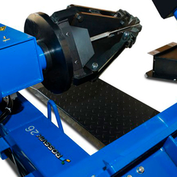 Станок шиномонтажный ROSSVIK V-26 для грузовых автошин, до 26", 380В Цвет синий RAL5005