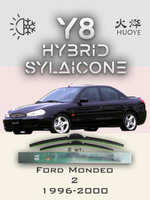 Щетки стеклоочистителя HUOYE Y8 550/500 мм на Ford Mondeo | Hook/J-Hook