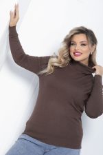 Водолазка Зимняя история (шоколад) Б14535-20М LT Collection