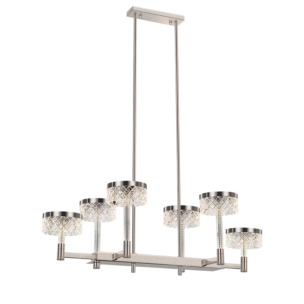 Люстра MD21020075-6B satin nickel