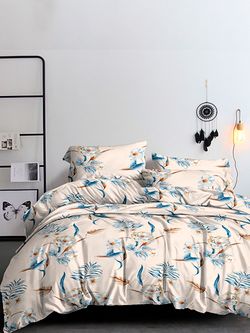 Постельное белье Полисатин Simple House "Lanson" 1,5-сп Наволочка 50х70 см 1 шт Простынь 150x215 см Пододеяльник 145x215 см