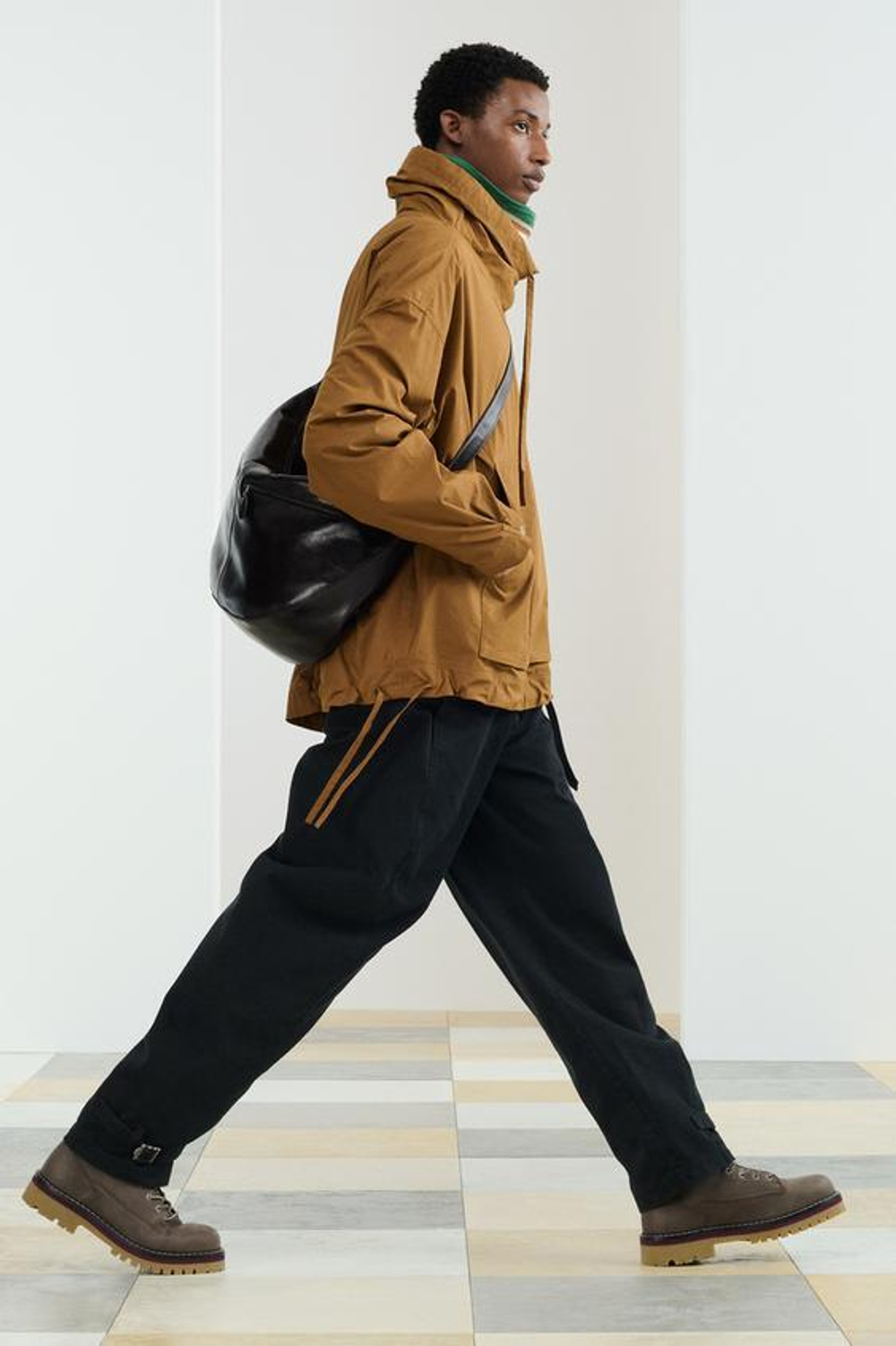 ZARA БРЮКИ BALLOON FIT ИЗ ХЛОПКОВОЙ ТКАНИ, ЧЕРНЫЙ