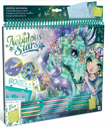 Детская раскраска для девочек серия Water, марка Nebulous Stars