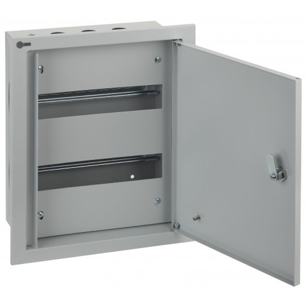 Корпус металлический встраиваемый ЭРА ЩРВ-24 (330х300х120) IP31 УХЛЗ серый | Корпуса металлические модульные