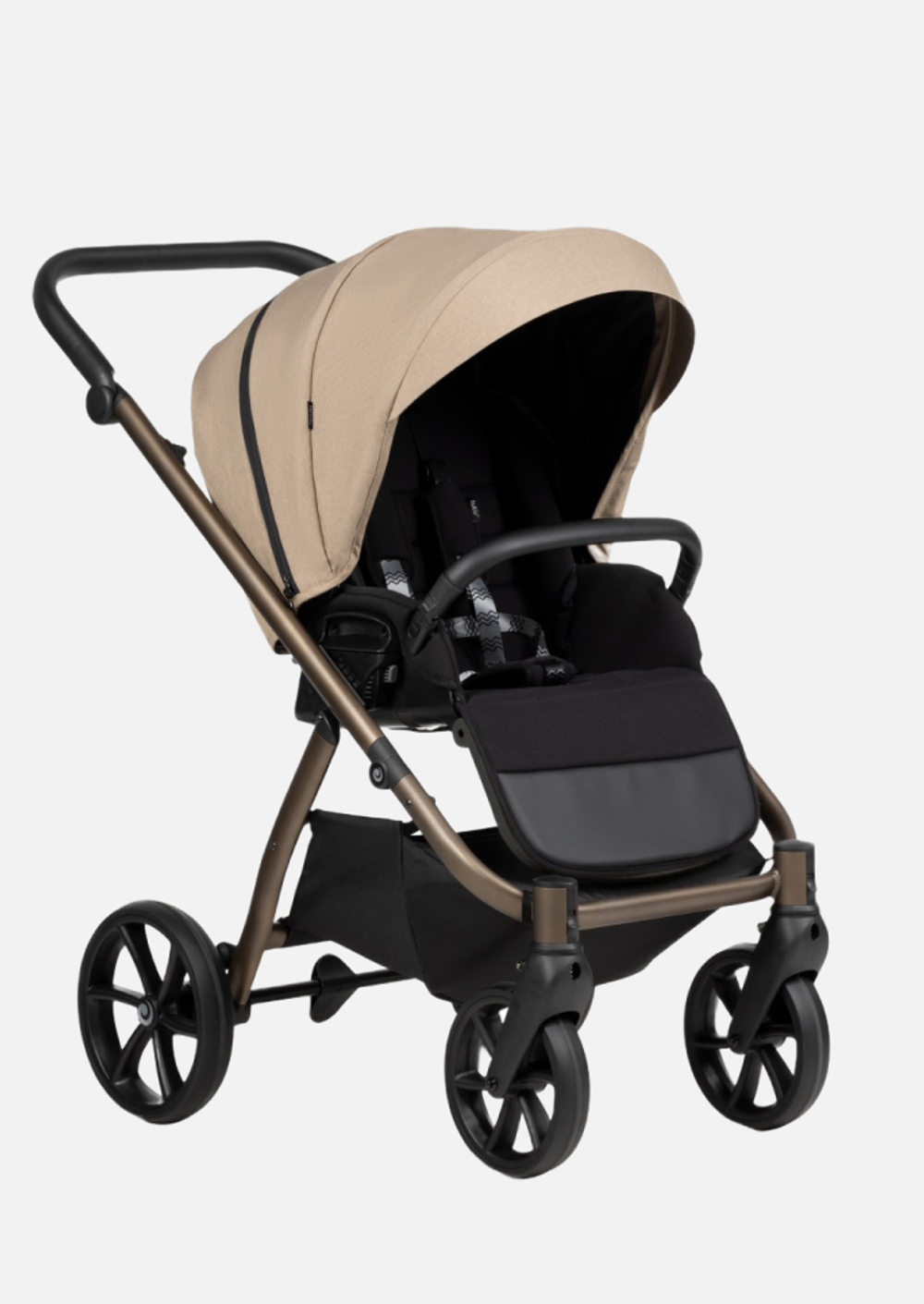 Tutis Коляска 2 в 1 UNO 6+ Essential Nougat