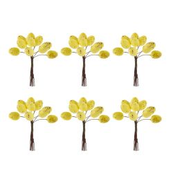 GAEM Набор из 6-ти изделий декоративных "Яйца пасхальные", L17 W3 H18/10 см