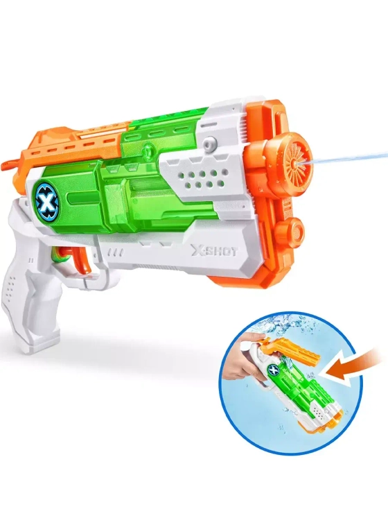 Водный бластер водяной пистолет Зуру X-Shot Micro Fast-Fill