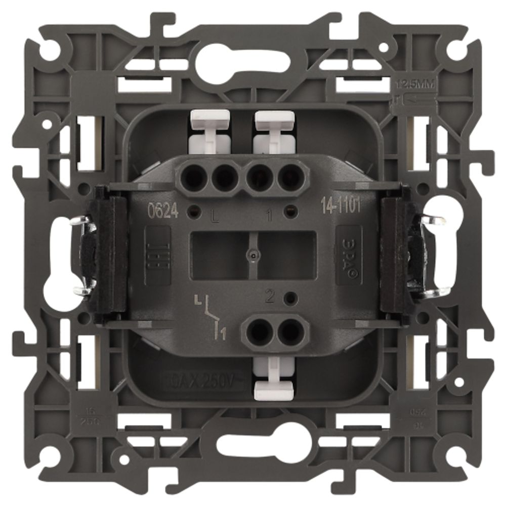 Выключатель ЭРА Elegance 14-1101-02 10АХ-250В IP20 слоновая кость