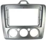 Магнитола для Ford Focus II 2004-2011 (кондиционер) - Kuberg QLed+2K, Android 14, TS105, Быстрейшая, CarPlay, SIM-слот