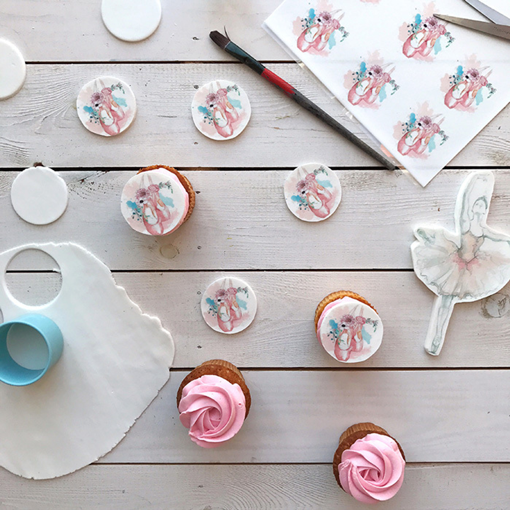 Лист сахарной бумаги