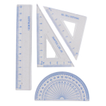 Готовальня 7 предм. циркуль под каранд,каранд,точилка,4 лин,пласт.футляр