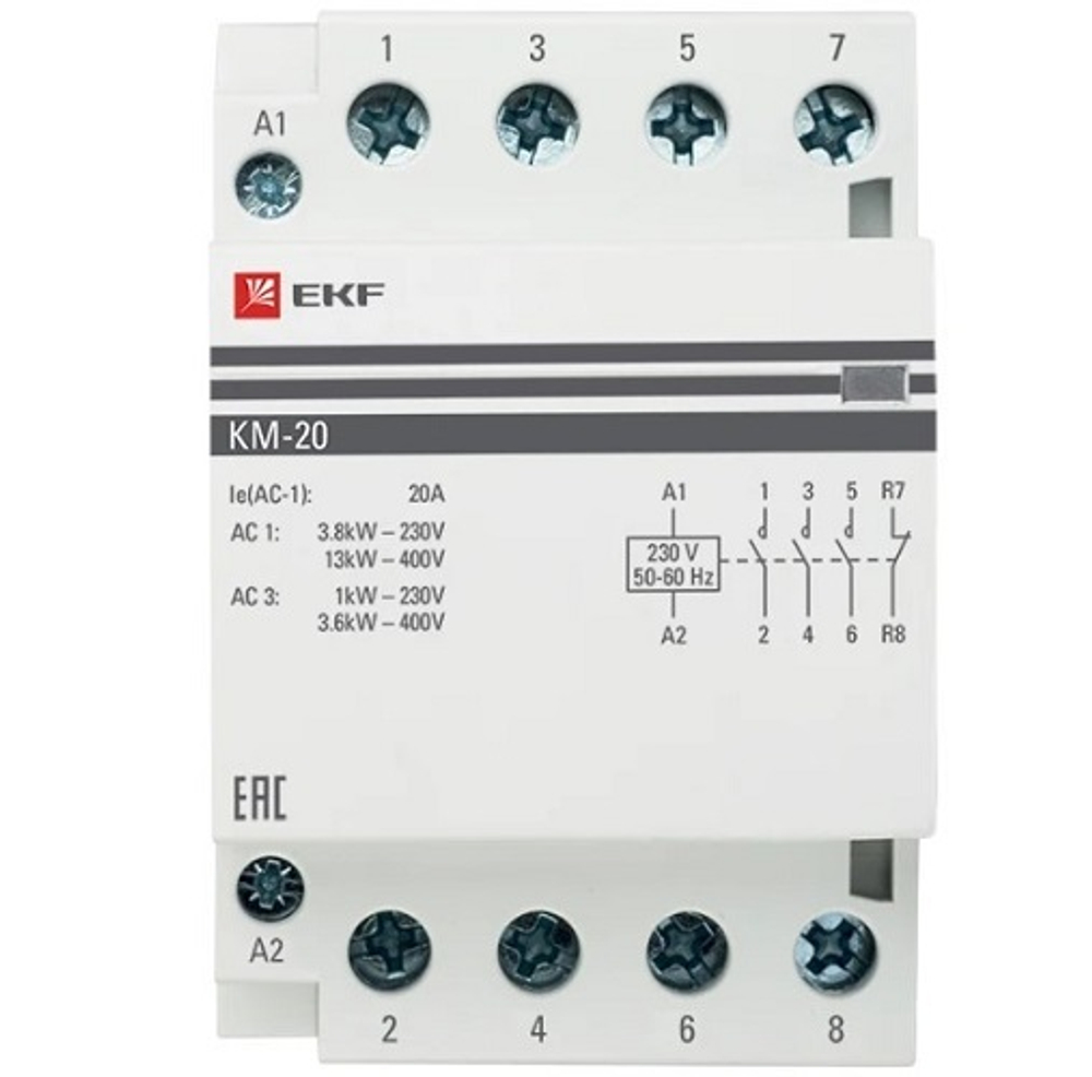 Контактор  EKF km-3-20-31