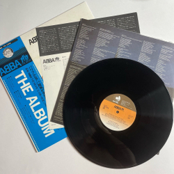 Винтажная виниловая пластинка LP ABBA The Album (Japan 1978) (Blue Obi) Take A Chance On Me