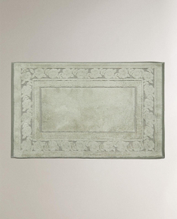 Zara Home - Коврик для ванны с фаской akardow в цветы, зеленый, 50x80 см