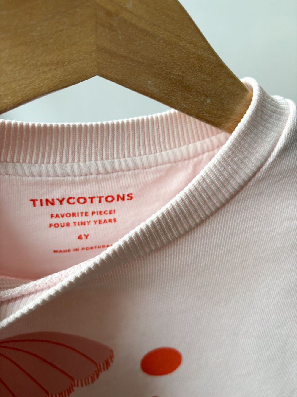 Хлопковый свитшот Tinycottons, 104