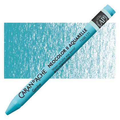 Caran d'Ache Neocolor II. 171 Turquoise Blue