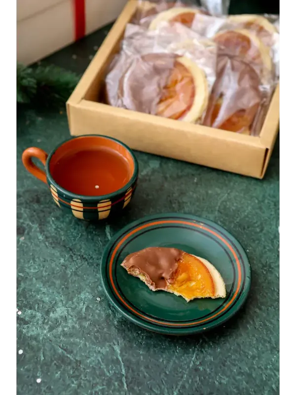 Апельсин в шоколаде 