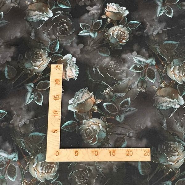 ТУМАННЫЕ РОЗЫ - 100% хлопок, Handmade Fabrics 5
