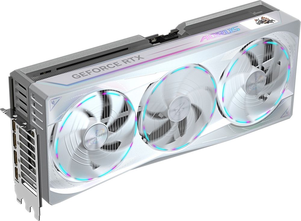 Видеокарта GIGABYTE GeForce RTX 5090 AORUS MASTER ICE 32 Гб