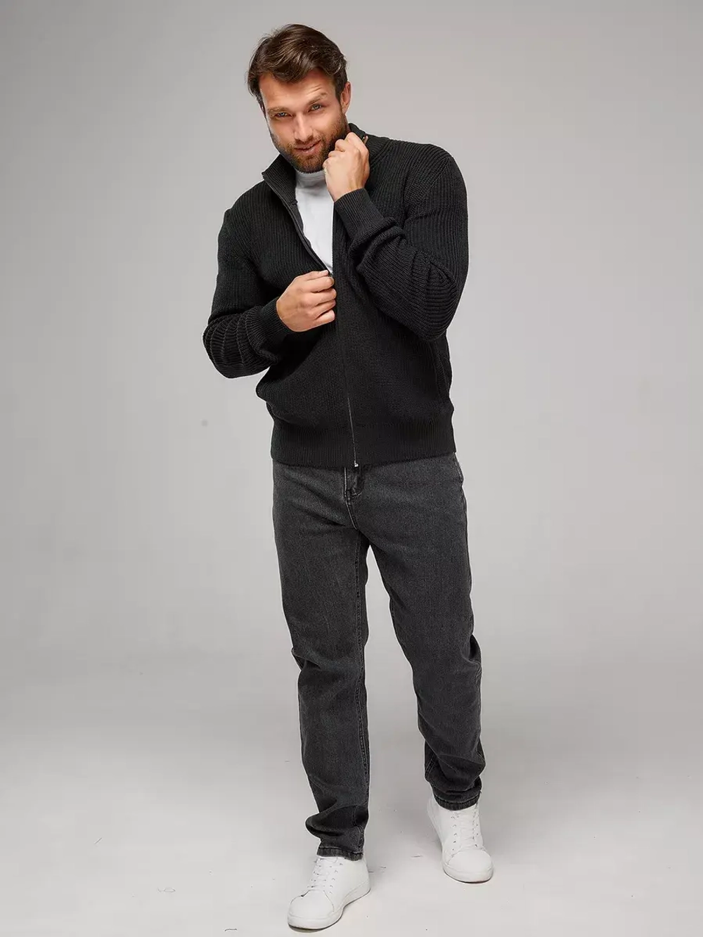 Кардиган с карманами