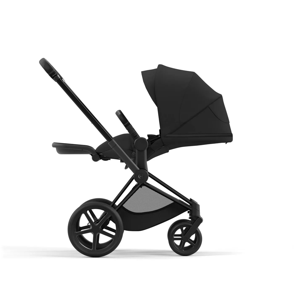 Коляска Cybex Priam IV 2 в 1 цвет Sepia Black на шасси Matt Black