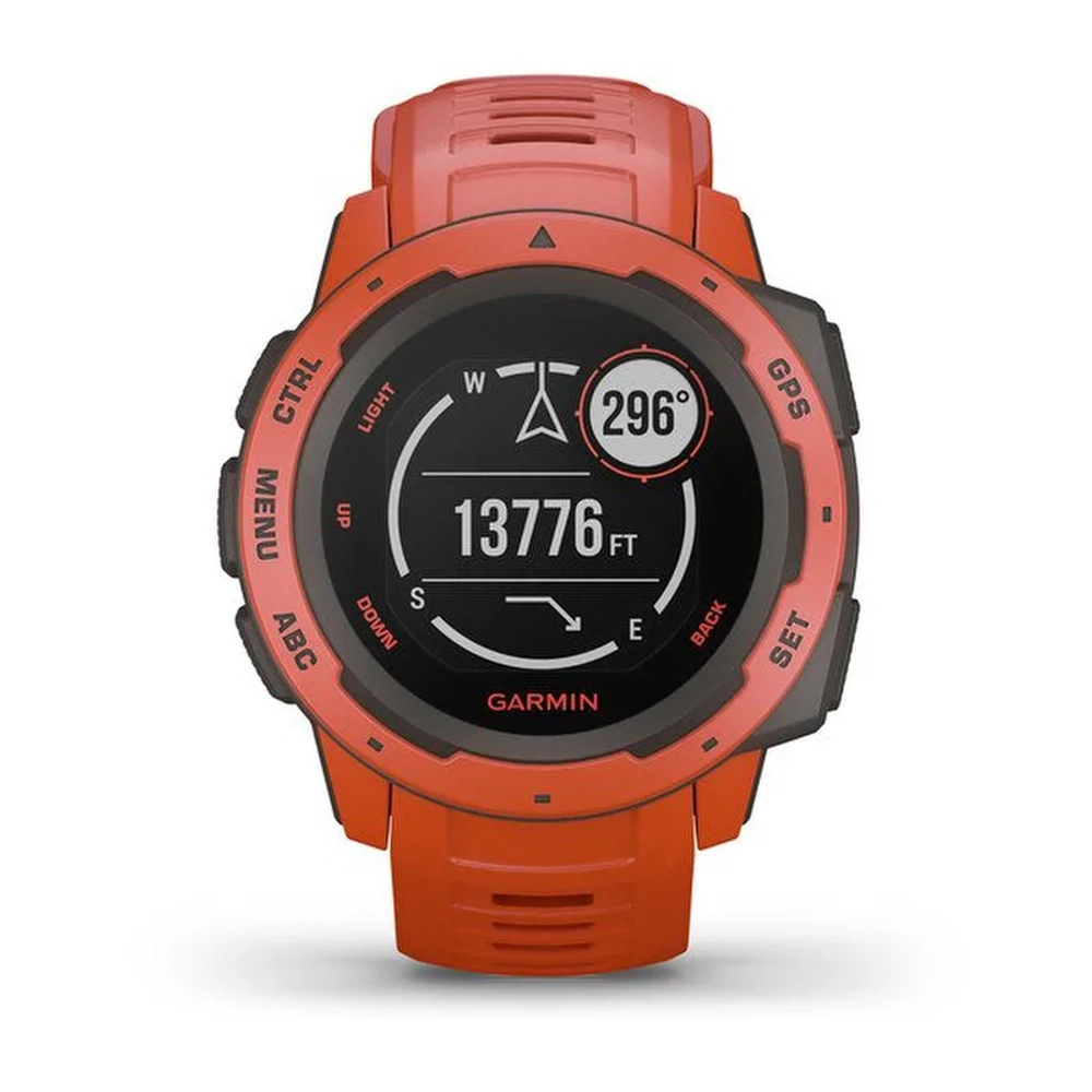 Смарт-часы Garmin Instinct Flame Red, 010-02064-02