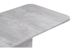 Стол на тумбе Токио-28 120(152)х75х75 метрополитан грей / антрацит