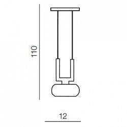 Подвесной светильник Azzardo Rubic 1 AZ0490