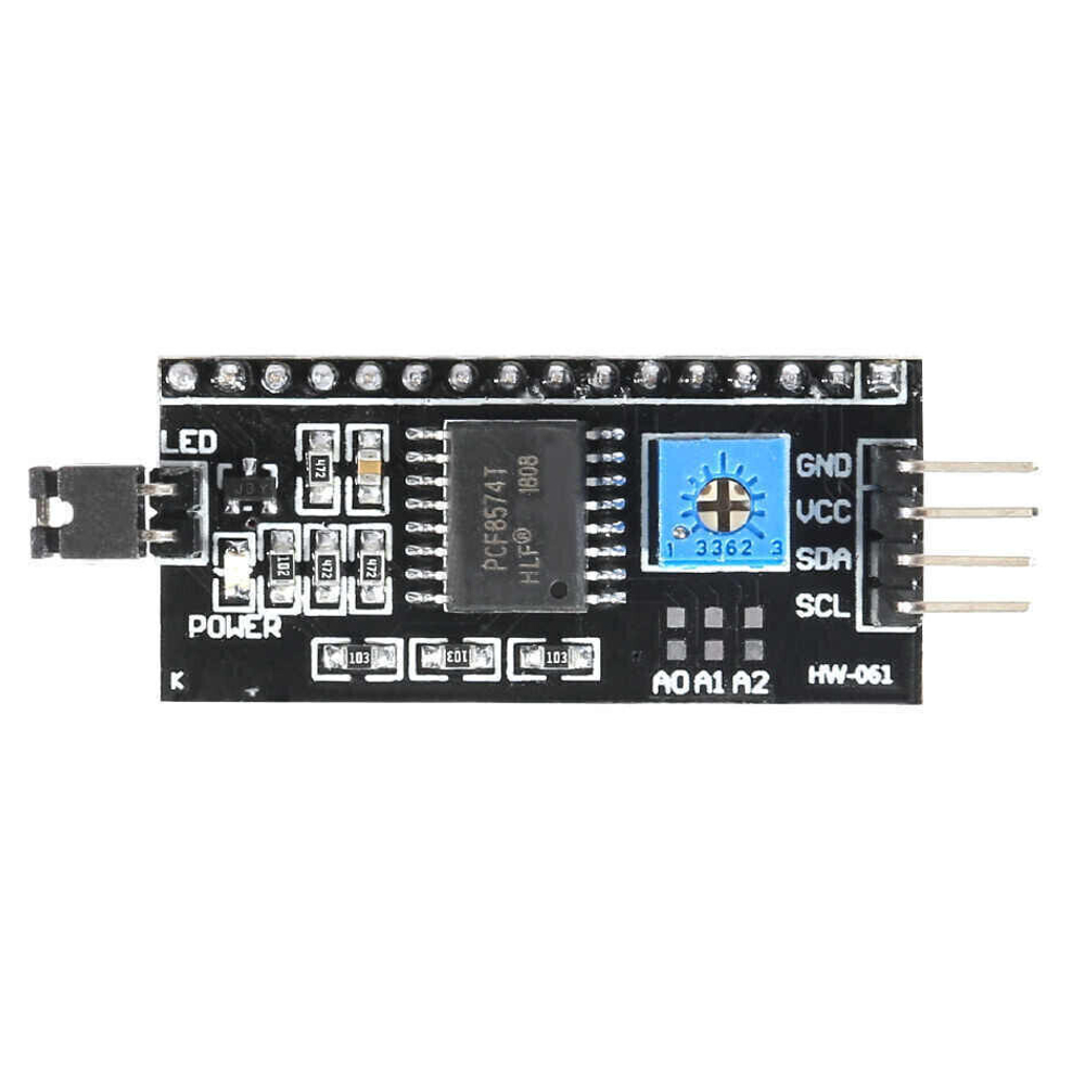 Плата последовательного интерфейса IIC / I2C / TWI / SPI 1602, 1604LCD для Arduino