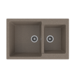 Мойка ML-GMS13 СТАНДАРТ двухчашевая, терракот (307), 767*502*190мм