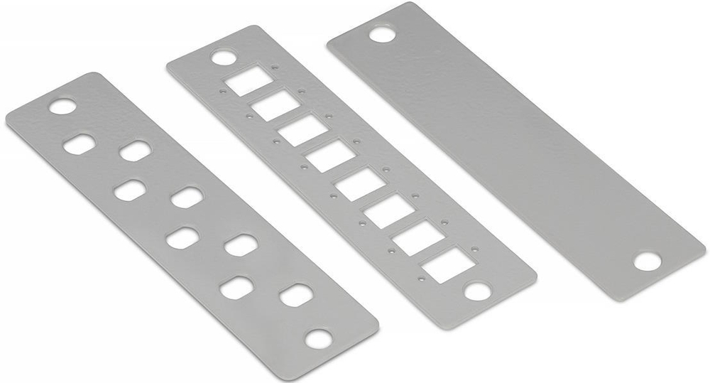 Кросс оптический стоечный  Cabeus FO-CS-19-12FP-GY