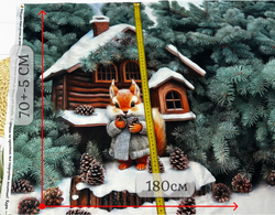 Футер белка купон 70-см+-5см