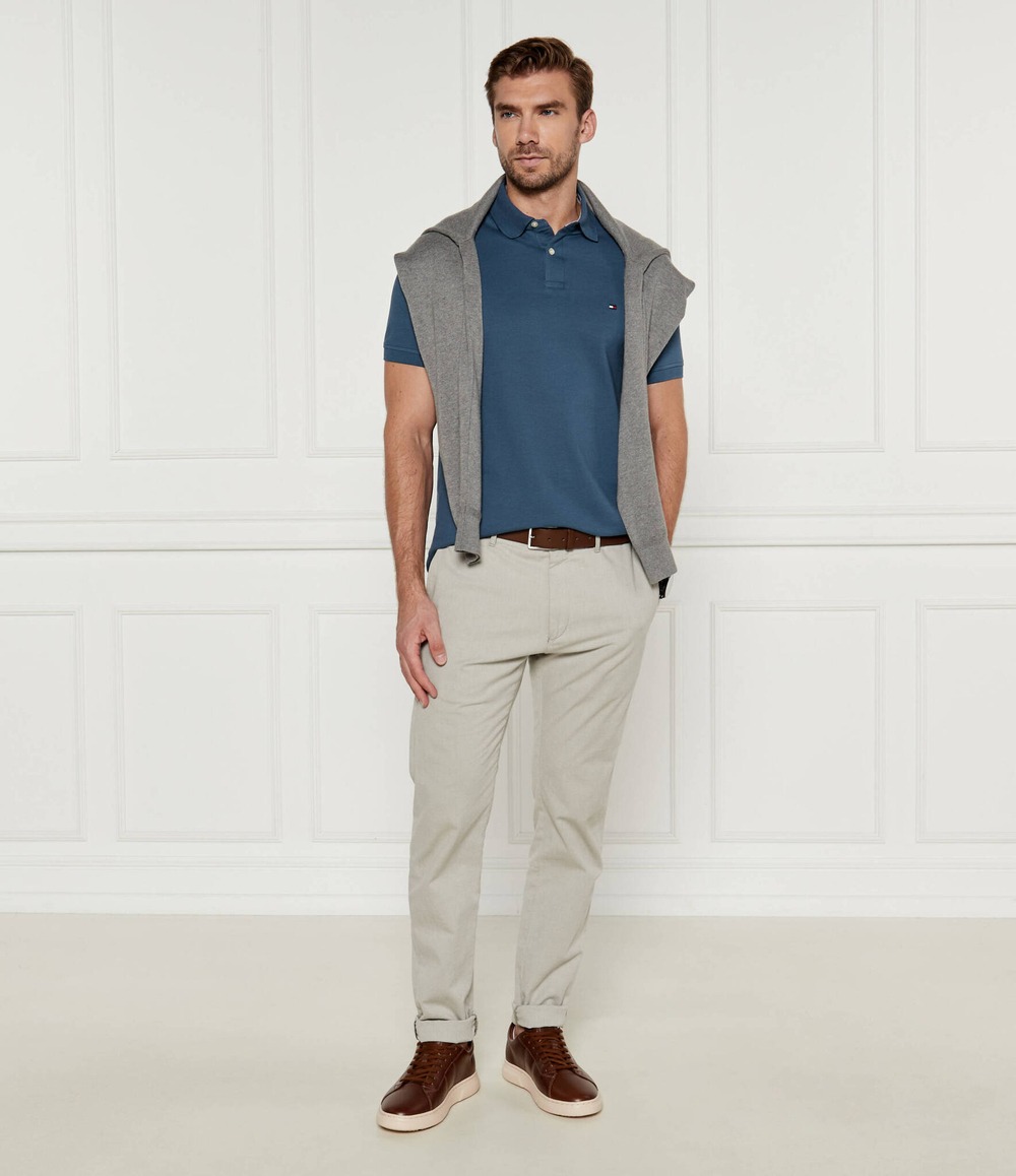 Поло 1985 Tommy Hilfiger - темно-синий(MW0MW17770)