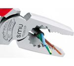 NWS Пассатижи диэлектр. CombiMax 1000В VDE 180 мм, покрытие Crom, рукоятки SoftGripp