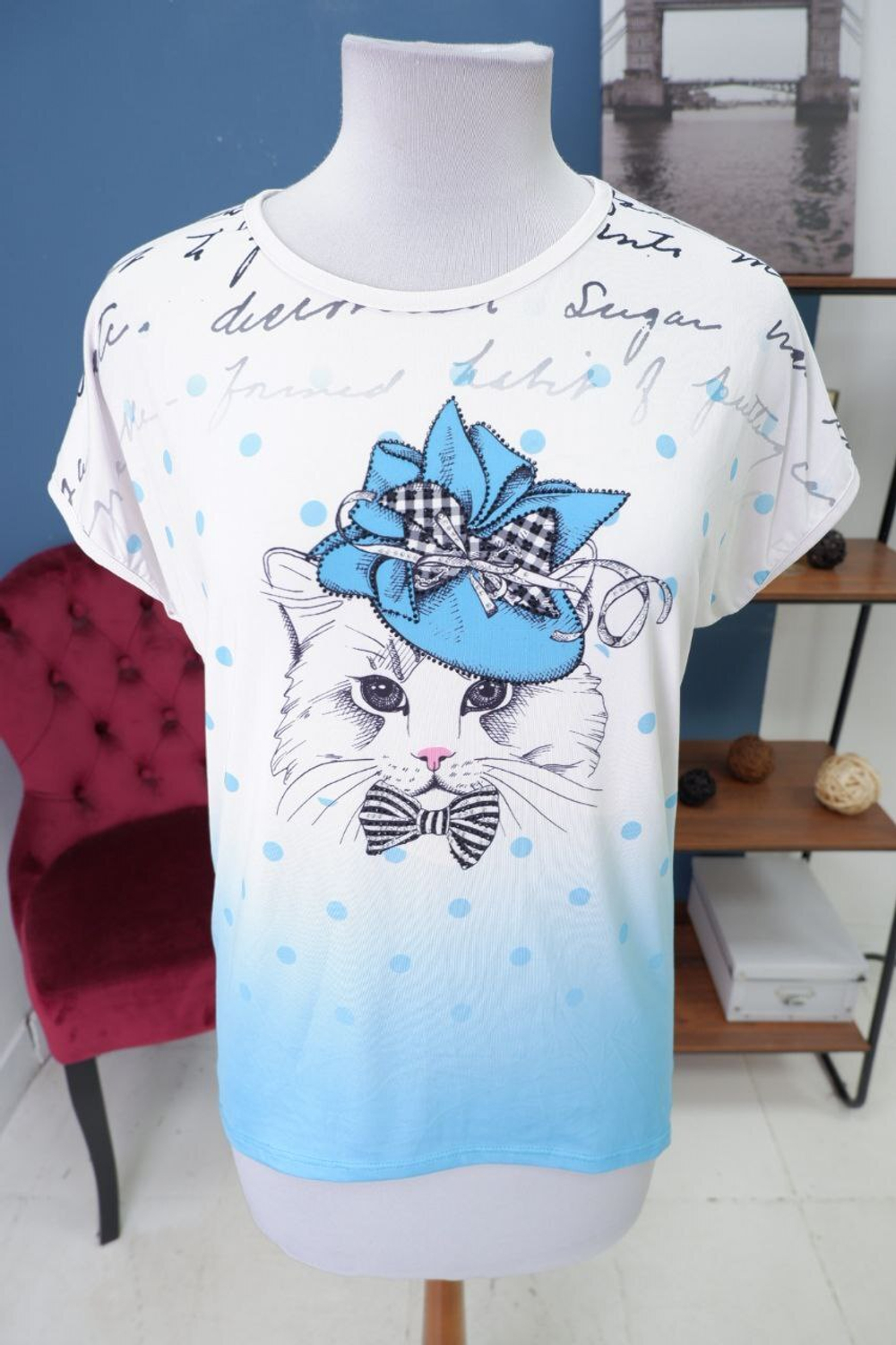 Футболка Ldv Collection с принтом 44 размер