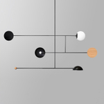 Ceiling design lamp Astro Mobile by Stuff ( 3 lampshade )