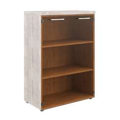 Шкаф со стеклянными дверьми и топом TMC 85.2 856х450х1203 TORR-Z