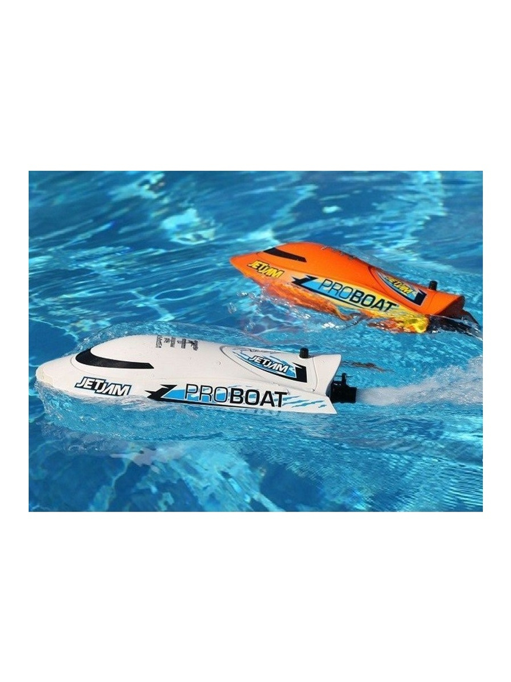 Радиоуправляемый катер ProBoat Jet Jam 12 Pool Racer (белый) RTR