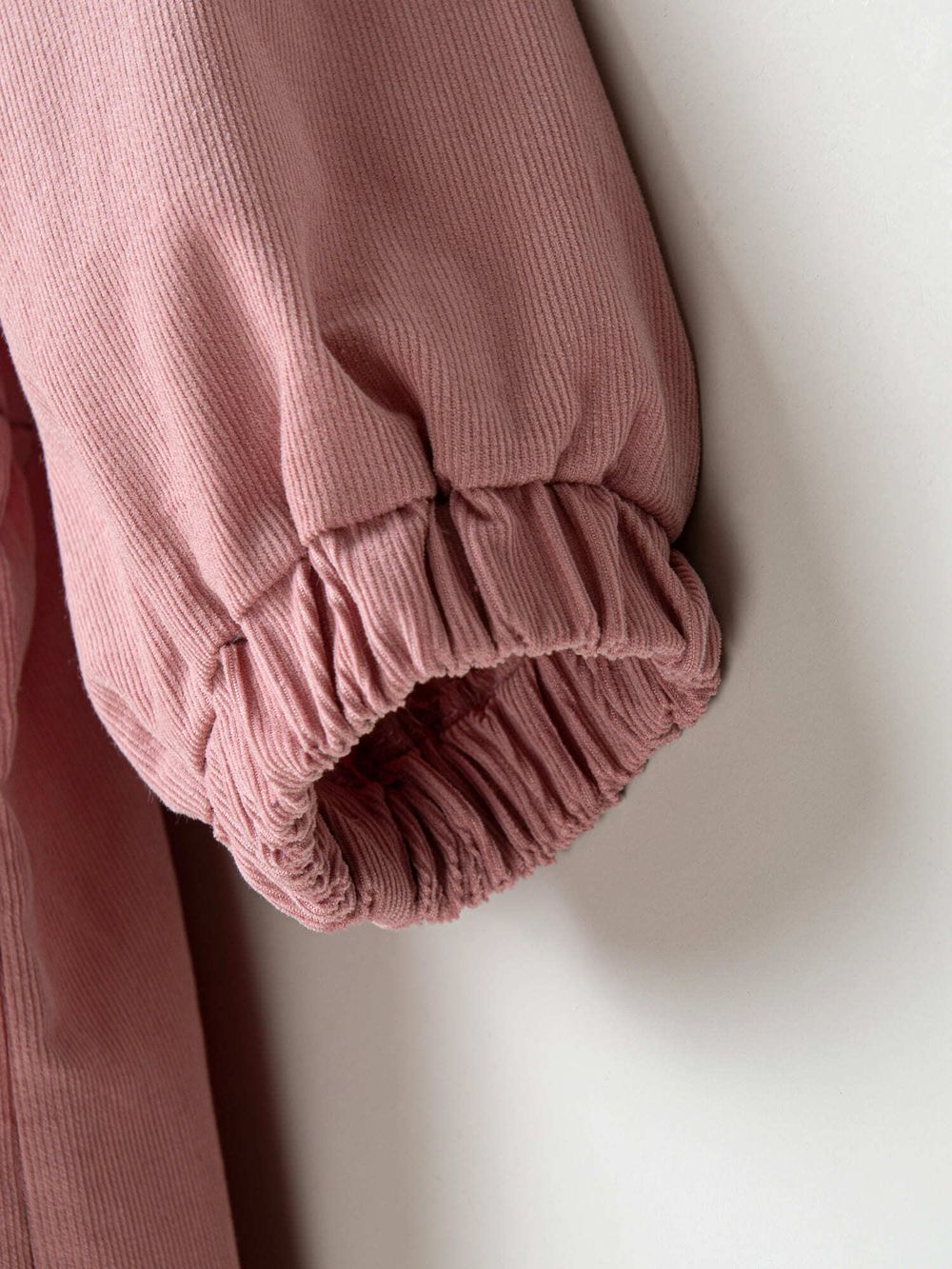 Платье вельветовое "Пудра"