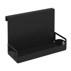 Навесной лоток для канцелярских принадлежностей MAN-02.T-30 Металл Черный 200*110*130