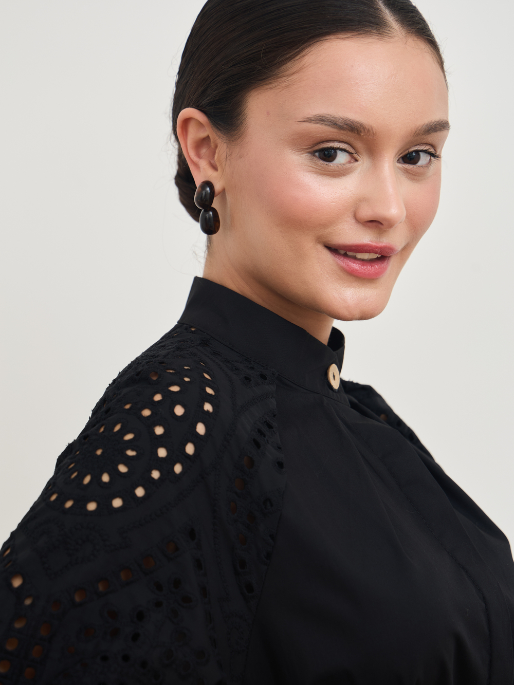 Платье кимоно ажурное