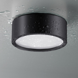 358904 SPOT NT22 522 черный Встраиваемый влагозащищенный светильник IP54 LED 4000K 10W 220V MAY