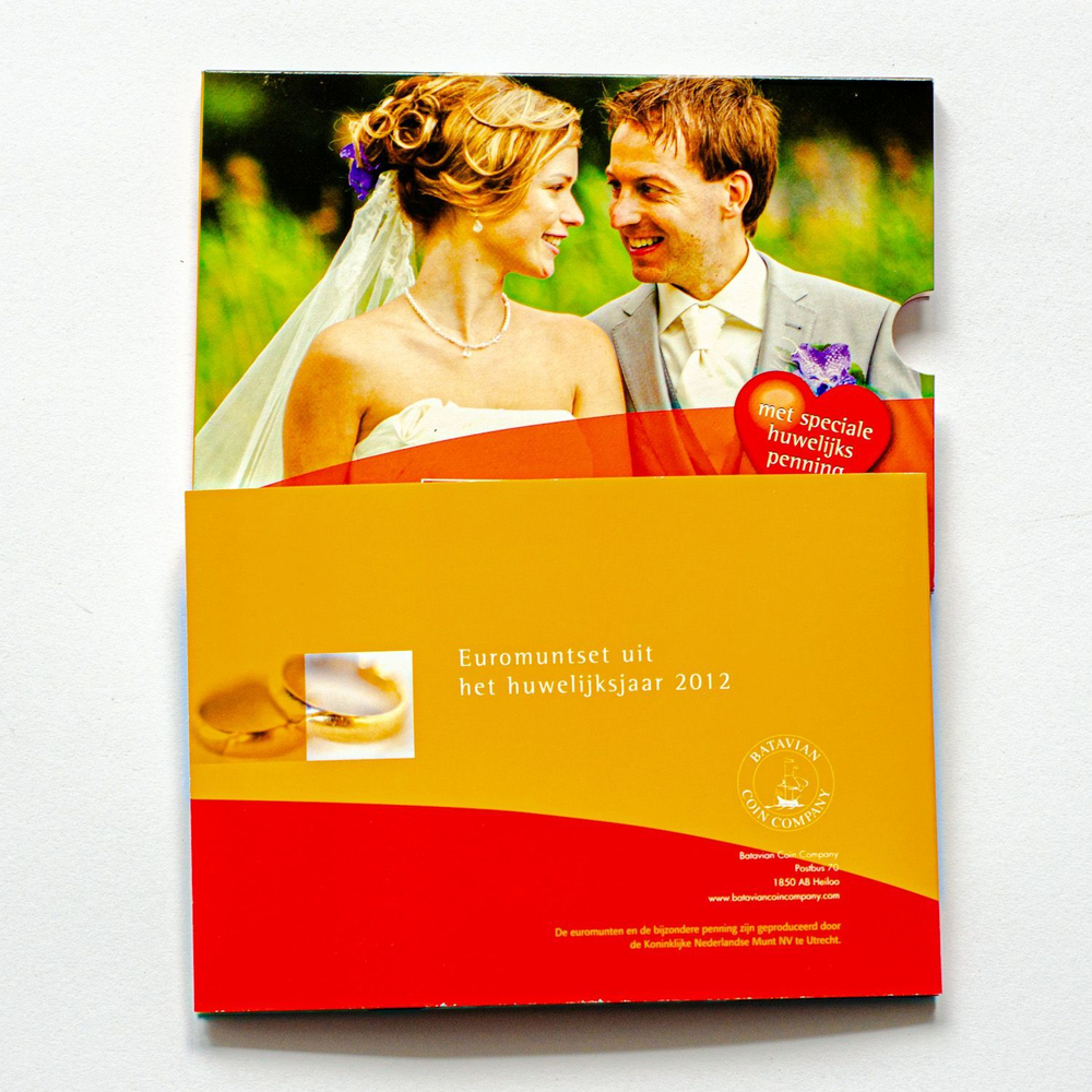 Netherlands 2012 Wedding Coin Set