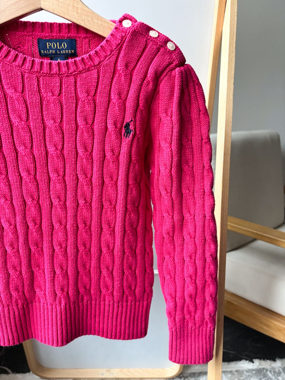 Хлопковый джемпер Polo Ralph Lauren, 116