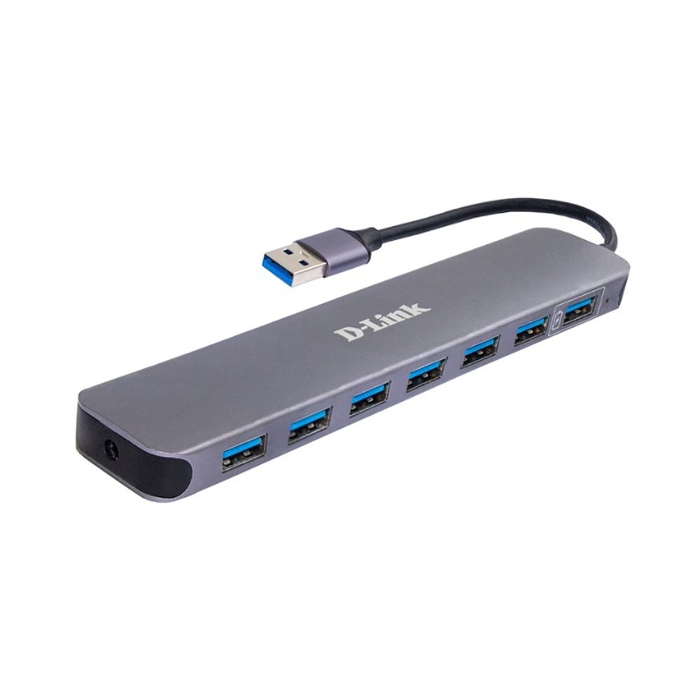 D-Link DUB-1370/B2A Концентратор с 7 портами USB 3.0 (1 порт с поддержкой режима быстрой зарядки)