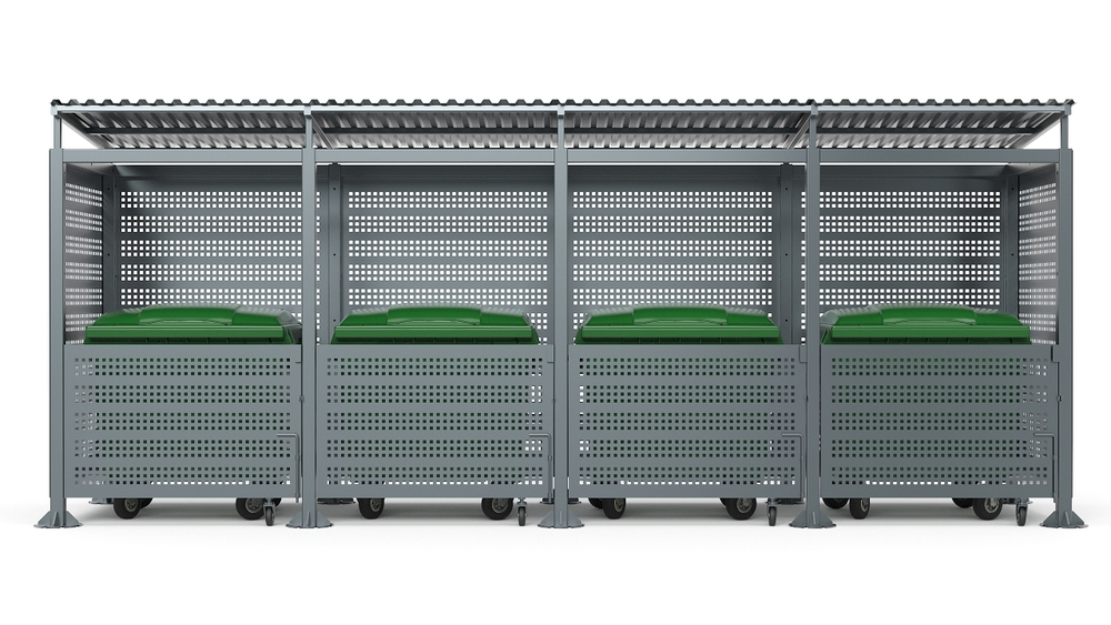 Контейнерная мини-4 металл SK00095