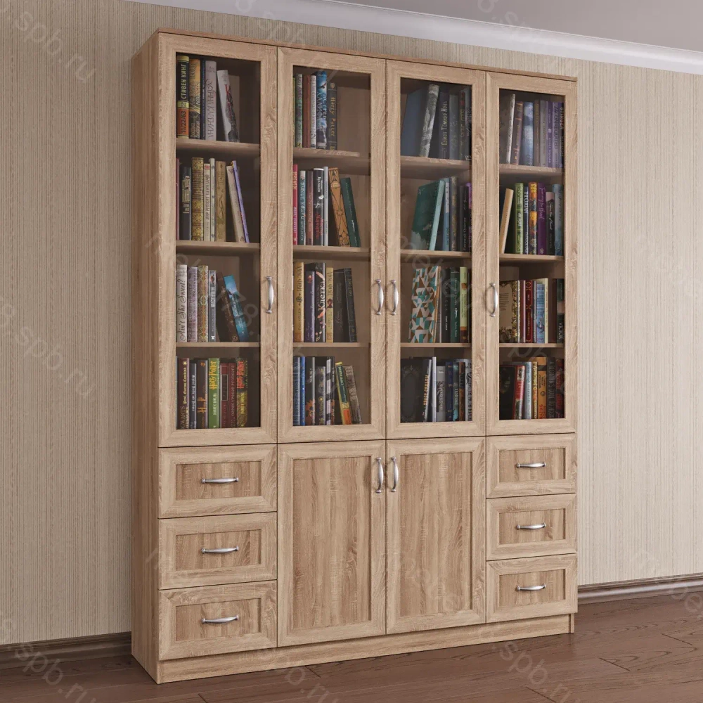Шкаф книжный 4/4